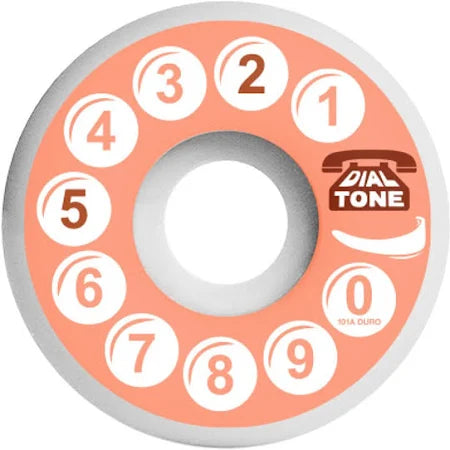 新作 (white) Wheels Standard Rotary OG Tone Dial 52mm Pack 4 99A スケートボード