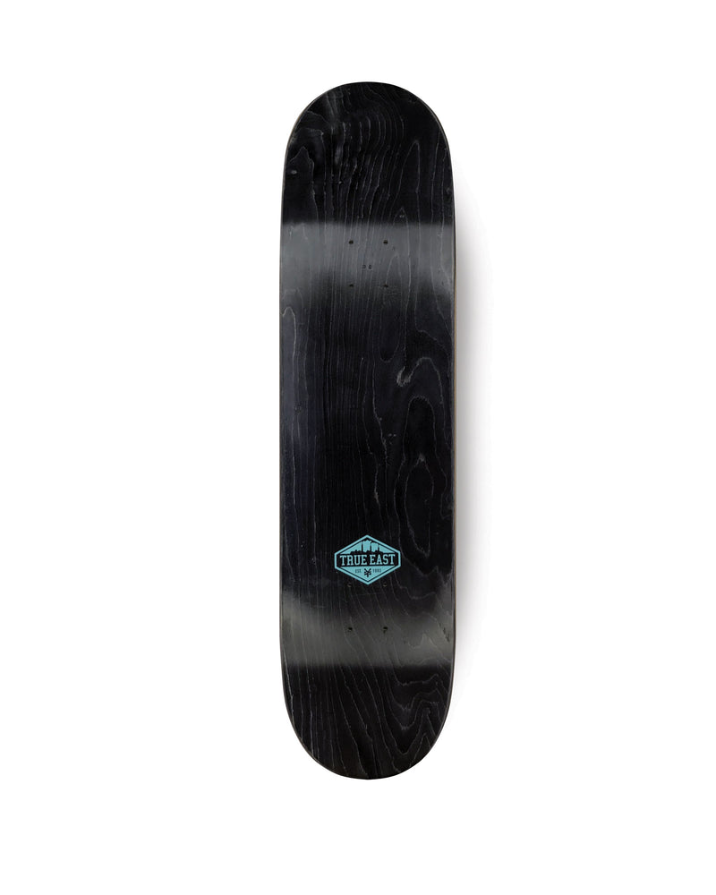 True East Tag (Black) Skateboard Deck