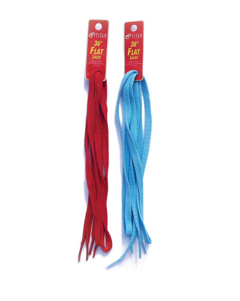 Flat Shoelaces (Multiple Colors and Sizes)