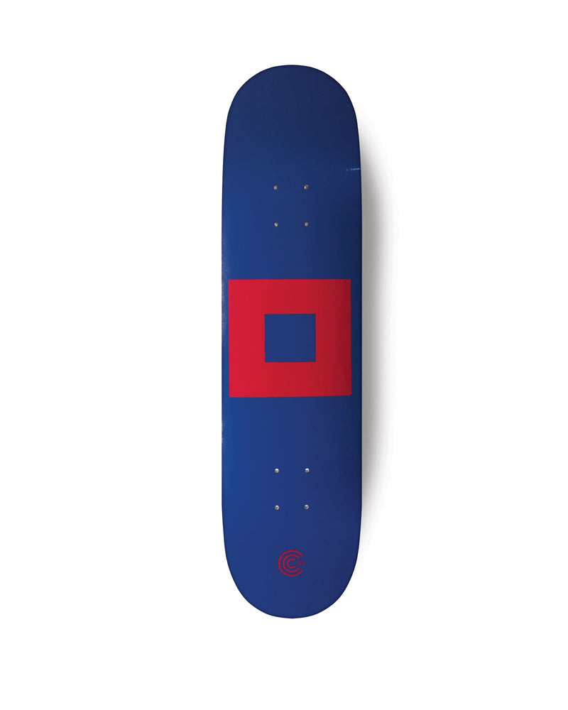 Color Theory (Blue / Red) Skateboard Deck