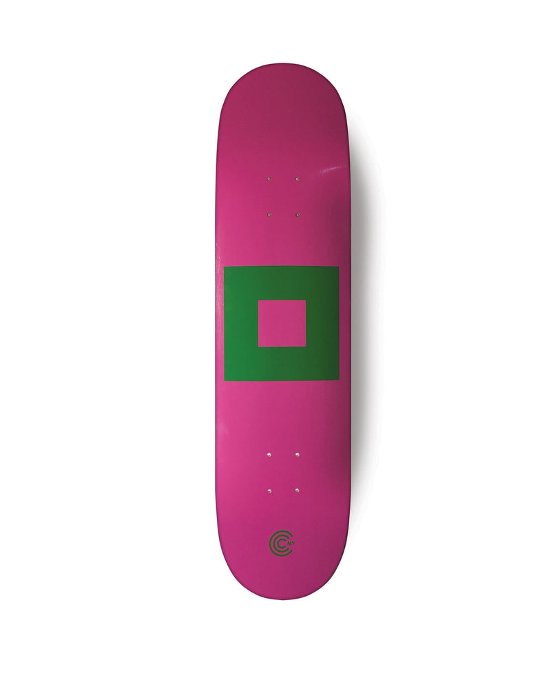 Color Theory (Pink / Green) Skateboard Deck